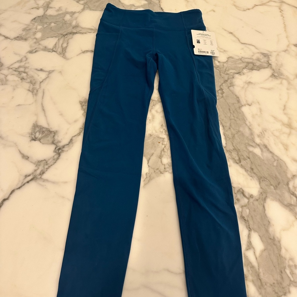 Athleta Kids Teal Leggings
